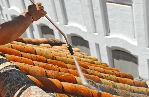 Nettoyage de toitures - Pérassay